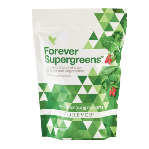 Forever SuperGreens Bomba witaminowa koktajl z warzyw i owoców, 30 saszetek - sanvital.pl